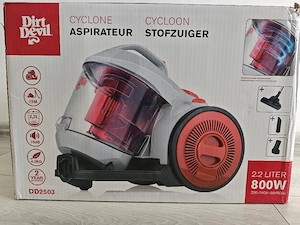 Aspirator fără sac Dirt Devil Cyclone   800W   Nou la cutie