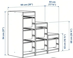 Ansamblu depozitare IKEA - imagine 3