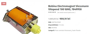 Bobină portocalie vană de comutare Viessmann Vitopend 100 WH0