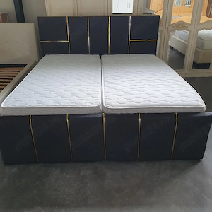 Pat dormitor tapițat piele 1.80m 2m