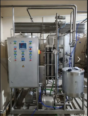 Instalație automatizată de pasteurizare și răcire