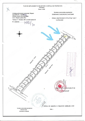 2 loturi teren Otopeni, Odai, str. Panait Istrati  600 mp si 515 mp   direct proprietar - imagine 5