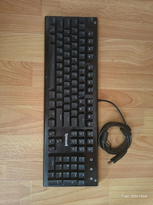Tastatura Gaming Redragon k569 Mecanica,RGB LED, USB, Black - imagine 3