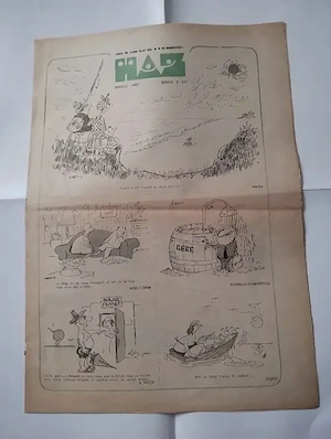 223. Ziar de caricaturi (rar), Haz nr. ?, august 1987, Matty, Nell Cobar