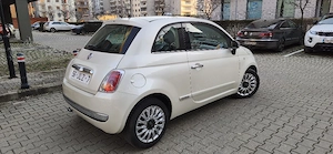 fiat 500 automata 1,2 benzina panorama alb perlat - imagine 4