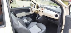 fiat 500 automata 1,2 benzina panorama alb perlat - imagine 8