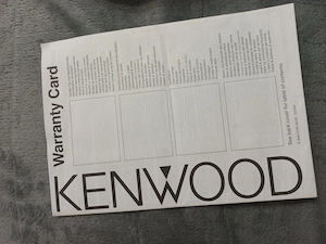 Radio Dvd Kenwood retractabil electronic