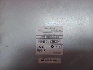 Statie amplificare Alpine