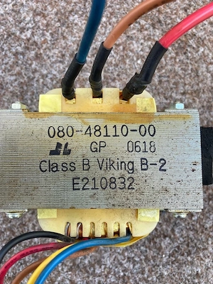 Transformator UPS 080-48110-00 E210832 Viking B-2