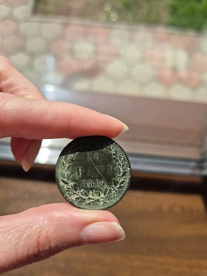 Vand moneda 10 bani  1867 necuratata