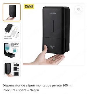 Vand dispenser de sapun lichid