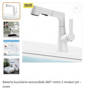 Vând baterie de bucătărie baie