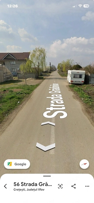 Teren intravilan cu toate utilitatile : gaz, curent , apa si canal.  - imagine 3