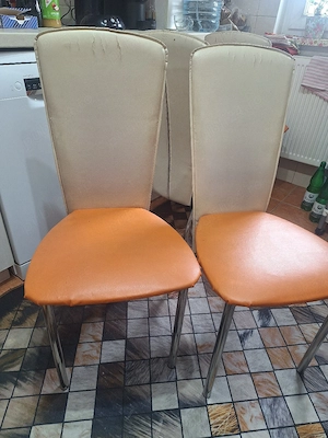 set 4 scaune de bucatarie  - imagine 4