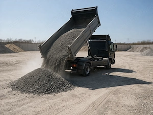 Transport agregate basculabil