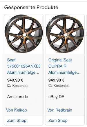 Jante seat cupra R ST 2018-2020 in stare foarte bună  - imagine 2