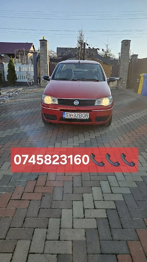 Fiat Albea 1.4 benzina an 2007 in stare buna de functionare  anvelope noii    inchidere centralizată - imagine 2