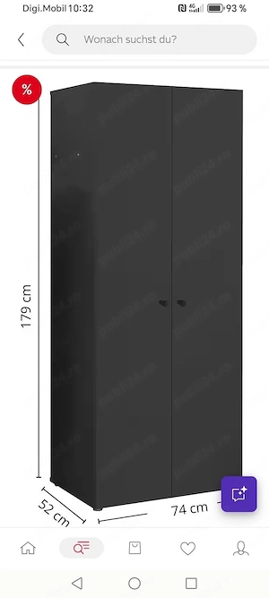 Dulap nou de vânzare 