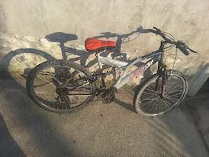 Mountain Bike ZIMBER Effect   Full Suspension + Husă Confort (SUPER ASPECT)
