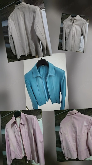 Geci din piele naturala