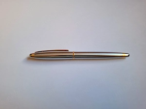 Stilou X-Pen argintiu cu accente aurii - imagine 2