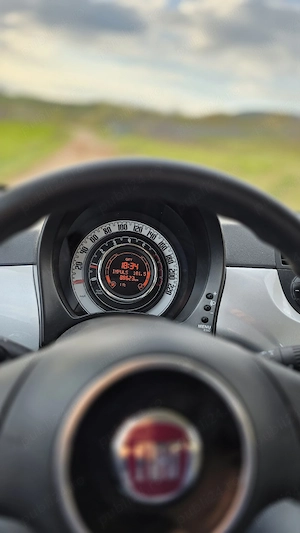 Fiat 500 1.2 benzina aspirat   88.000 km   2011   3 chei + set roți iarnă - imagine 2