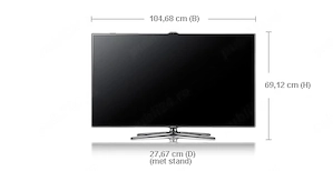 Samsung 3D UE46ES7000S 116.8 cm (46") Full HD Smart TV Wi-Fi Black - imagine 4