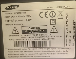 Samsung 3D UE46ES7000S 116.8 cm (46") Full HD Smart TV Wi-Fi Black - imagine 5