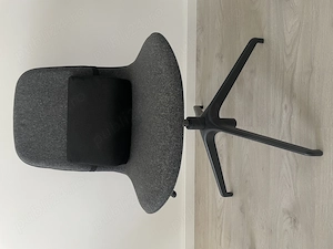 Set Mobilier LANGHOLM Carbon Jysk - Etajera, Birou, Scaun Birou, Stand TV - imagine 3