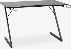 Set Mobilier LANGHOLM Carbon Jysk - Etajera, Birou, Scaun Birou, Stand TV - imagine 2