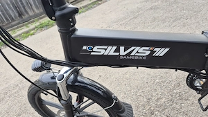 Bicicletă electrică Pliabilă Silvis 20 Negru   Neutilizată
