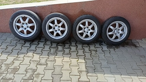 Jante aliaj  5×112 cu anvelope iarna 205/55/16