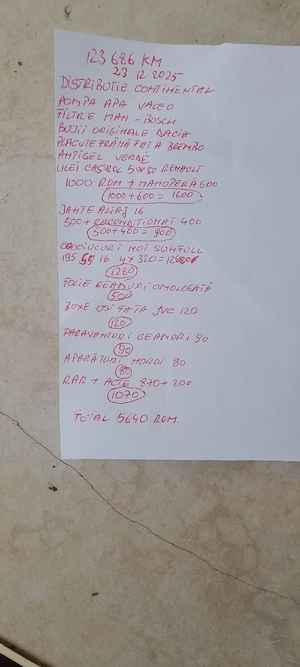 Vând Dacia Sandero fără ac  - imagine 4