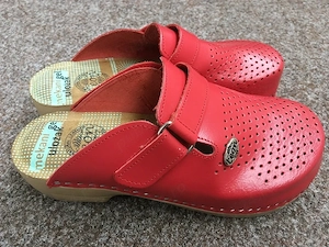 Saboti din piele Leon, marimea 36