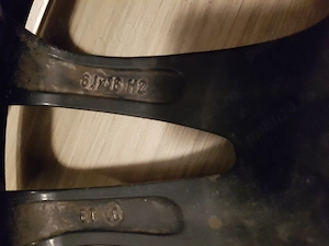 Vand set 4 jante aliaj R18 cu prindere 5 x 114,3 și lățime 8j, culoare negru, pentru Lexus, Toyota  - imagine 2