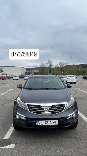 Kia Sportage 2.0 CRDi Model 2011, Piele, Trapă Panoramică Electrică, Navi, Keyless