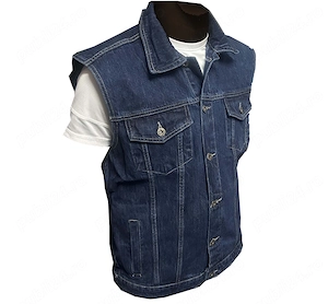 Geaca vesta blugi originală GAS, noua, colecția vintage, mărime M L