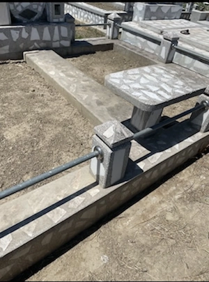 Vand concesionez 2 locuri de veci in cimitirul Sf Lazar Galati - imagine 2