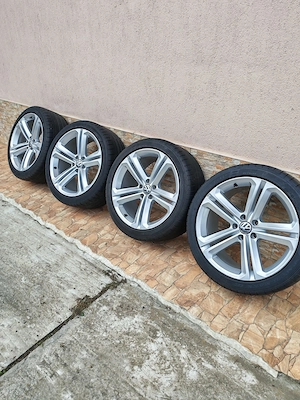 Jante aliaj+anvelope pe 19 gama VW, SEAT, SKODA 255/40/19 - imagine 3