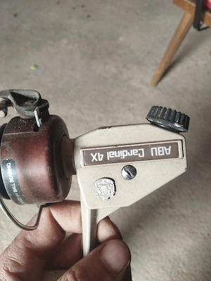 Mulineta Vintage ABU Cardinal 4x  - imagine 3