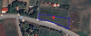 Teren intravilan, Loc. Borsa, Jud Cluj, supraf. 1484 mp, 45 m front la strada principala, utilitati - imagine 2