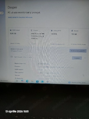 laptop hp de vinzare este i3 