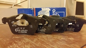 Set placute ATE pt. Volvo S60 I  S80 I  V70 II  XC90 I - imagine 4