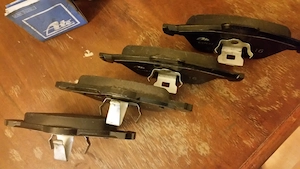 Set placute ATE pt. Volvo S60 I  S80 I  V70 II  XC90 I - imagine 5