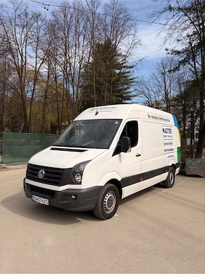 VW Crafter 2015, 2.0 TDI Carlig Clima incalzire scaune, L2H2 , mijlociu (Sprinter) Volkswagen - imagine 9