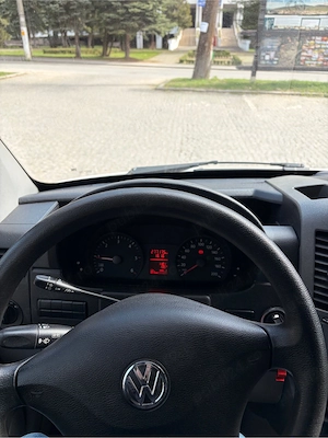 VW Crafter 2015, 2.0 TDI Carlig Clima incalzire scaune, L2H2 , mijlociu (Sprinter) Volkswagen - imagine 3