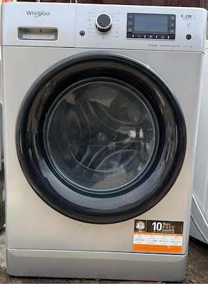 Masina de spalat rufe cu uscator Whirlpool FWDD1171582SBVEUN, 11 kg spalare, 7 kg uscare, 1551 rpm, 