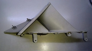 Capitonaj stalp A, superior, stanga si dreapta, la gemulete, 5P0868223L si 5P0868224L, gri perla - imagine 2