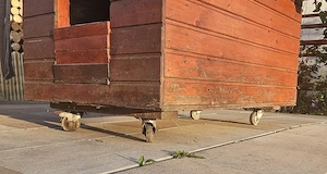 Cusca din lemn pentru caini - imagine 5