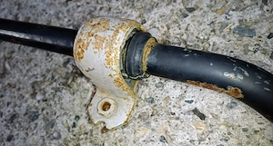 Bara stabilizatoare fata, cu bucsi bara stabilizatoare, cod 1K0411303AM, Vw, Audi , Skoda, Seat - imagine 2